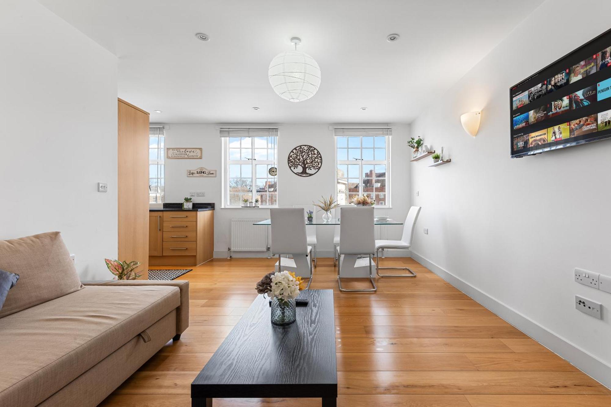Апартаменты Modern Flat In Stockwell, 10 Mins From Oxford Circus *